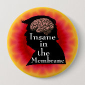 切り札/狂気ボタン 缶バッジ (正面)