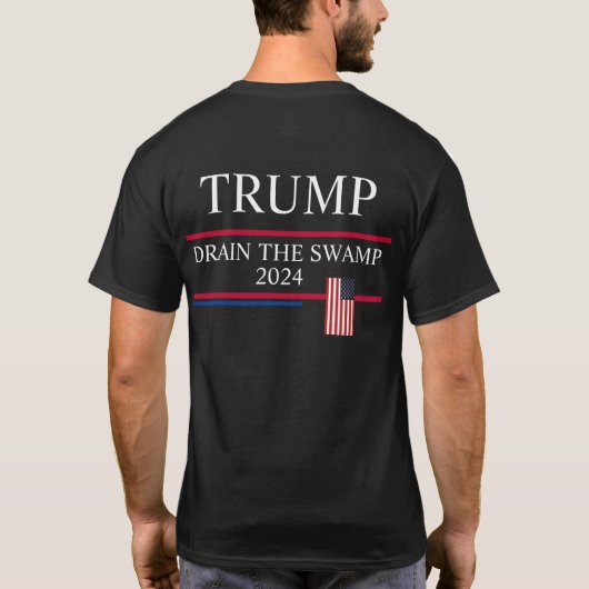 切り株が沼を抜く2024 Tシャツ (裏面)