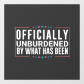 切り株で正式に負担を負わない ウィンドウサイン (シート)