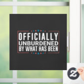 切り株で正式に負担を負わない ウィンドウサイン (ホーム)