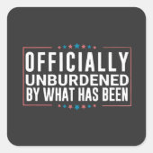 切り株で正式に負担を負わない スクエアシール (正面)