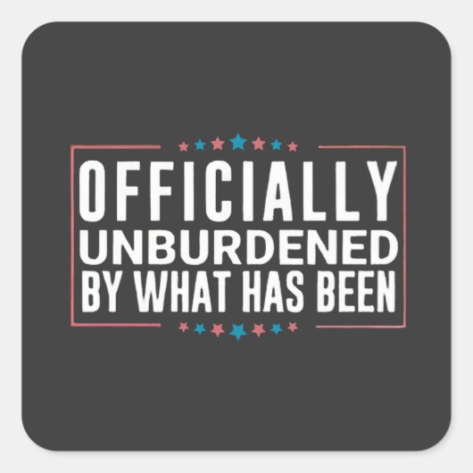 切り株で正式に負担を負わない スクエアシール (正面)