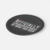 切り株で正式に負担を負わない ペーパープレート (アングル)