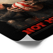 切り株と吐き気は私の猿ではなく私のサーカス ポスター (角)