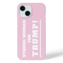 切り株に強い女性