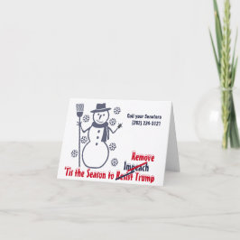 切り株のスノーフレークを弾劾すべき季節 シーズンカード