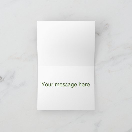 切り株のスノーフレークを弾劾すべき季節 シーズンカード (内部)