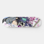 切り株のデッキ スケートボード (横)