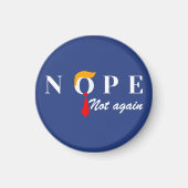 切り株のノペおもしろいー マグネット (正面)