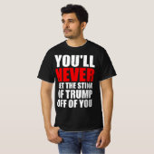 切り株の匂いはなかなか抜けない Tシャツ (正面フル)