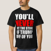切り株の匂いはなかなか抜けない Tシャツ (正面)