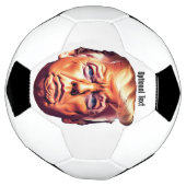 切り株の口元 サッカーボール (回転)