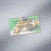 切り株の研削及び木の除去 マグネット名刺 (インサイチュ)