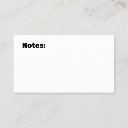 切り株の研削 名刺 (裏面)