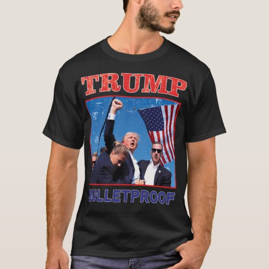 切り株の防弾 Tシャツ (正面)