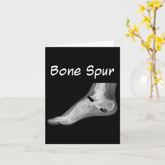 切り株の骨拍動インクペンおもしろいアンチ切り株 カード (黄色い花)