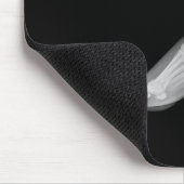 切り株の骨拍動インクペンおもしろいアンチ切り株 マウスパッド (コーナー)