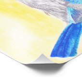 切り株の鳥 フォトプリント            (角)