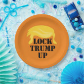 切り株をロックアップ ペーパープレート (パーティー)