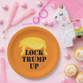 切り株をロックアップ ペーパープレート (パーティー)