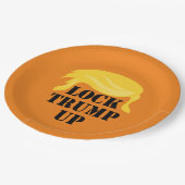 切り株をロックアップ ペーパープレート (アングル)