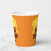 切り株をロックアップ 紙コップ (左)