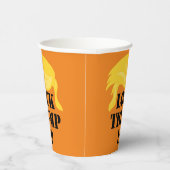 切り株をロックアップ 紙コップ (右)