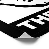 切り株を切り札にする ポスター (角)