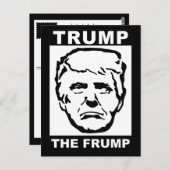 切り株を切り札にする ポストカード (正面/裏面)