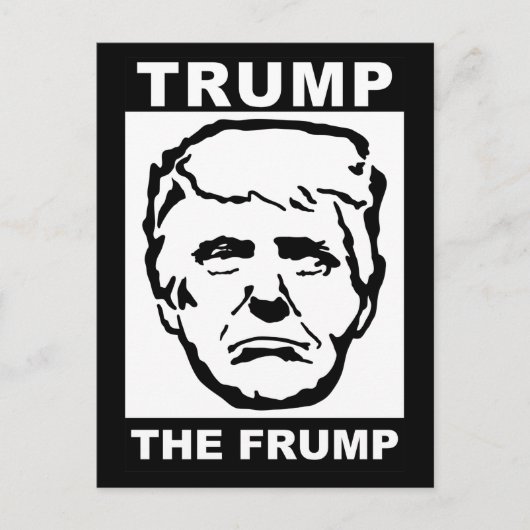 切り株を切り札にする ポストカード (正面)