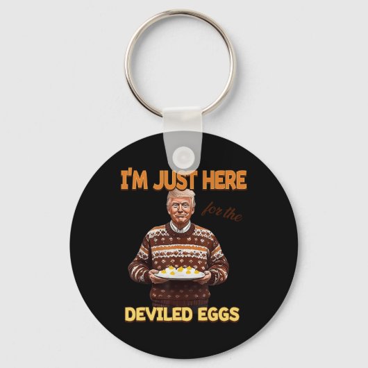 切り株を買いに来たばかりだ キーホルダー (正面)