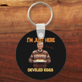 切り株を買いに来たばかりだ キーホルダー (正面)