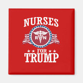 切り株ナース マグネット (正面)