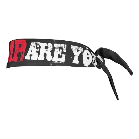 切り株バイクもしくは自転車に乗る人 タイヘッドバンド (回転90)