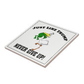 切り株与えのようにペリカンを苦しめない タイル (側面)