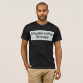 切り株射撃、 発砲 Tシャツ (正面フル)