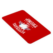 切り株退役軍人 マグネット (右側)