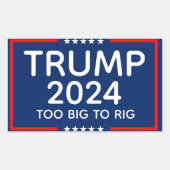 切り株2024が大きすぎてリグに合わない 長方形シール (正面)