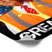 切り株2024再び素晴らしゴミおもしろいを出す ポスター (角)