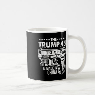 切り株45の原因46は中国で作られる コーヒーマグカップ