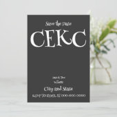 切り株CEKC 招待状 (スタンド正面)