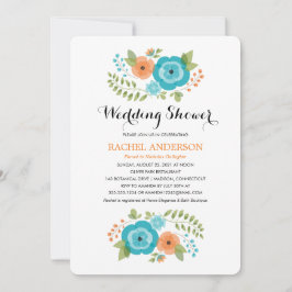 切り立った夏の花 |ウェディングシャワー 招待状