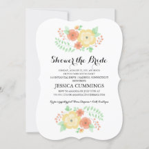 切り立った夏の花 |ブライダルシャワー