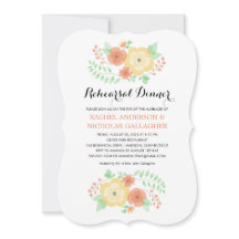 切り立った夏の花 |リハーサルディナー