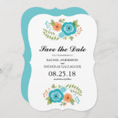 切り立った夏の花 |日付の保存 セーブザデート (正面/裏面)