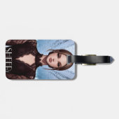 切り立て。アニメーションキャラクターデザイン ラゲッジタグ (裏面横)