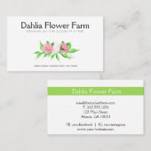 切り花ファームの名刺 名刺 (正面/裏面)