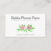 切り花ファームの名刺 名刺 (正面)