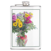 切り花ブーケ フラスク (正面)