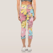 切り花 カプリレギンス (裏面)